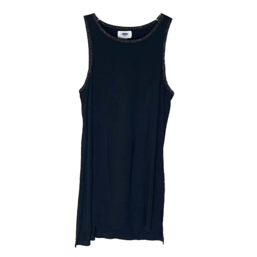 ❤️ OLD NAVY Tank Top with shimmery contrast Size SP